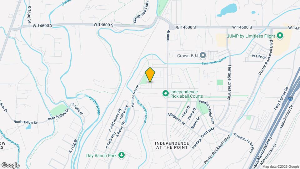 14927 S Thunder Horse Ln Map and Location Details