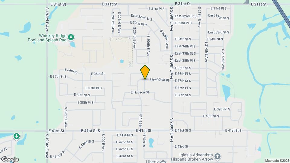 5808 N 34th St Map and Location Details