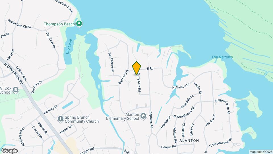 1625 Cutty Sark Rd Map and Location Details