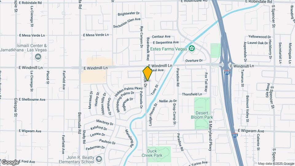 8177 Burnt Sienna St Map and Location Details