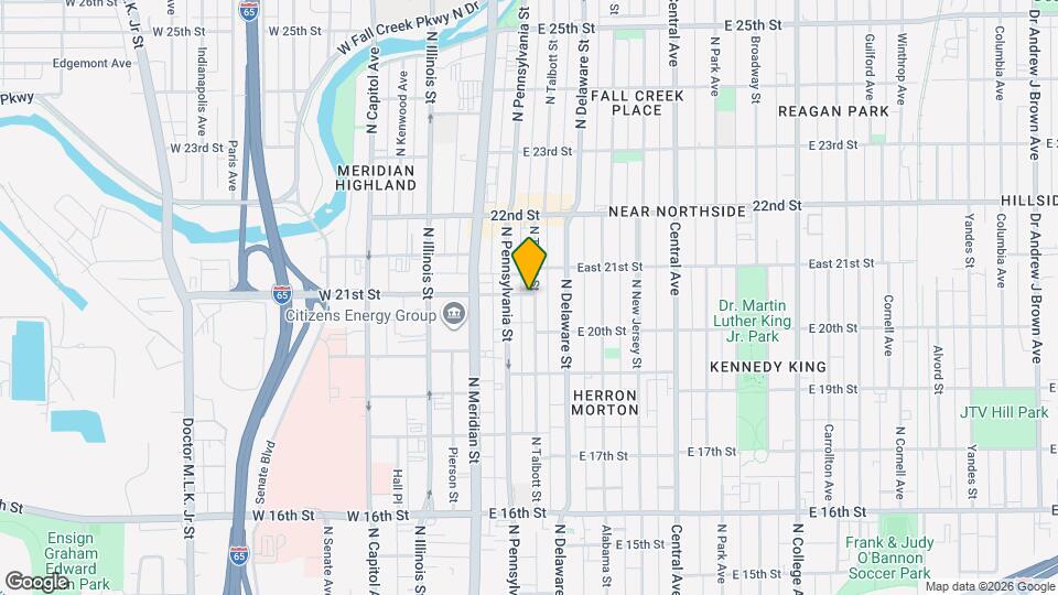 2036 N Talbott St Mapa y Detalles de la Ubicación