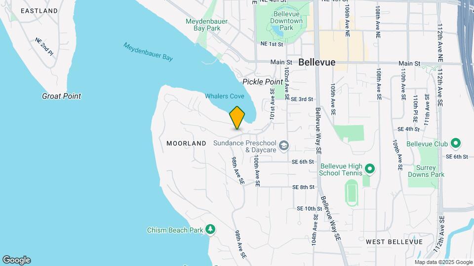 9817 SE Shoreland Dr Map and Location Details