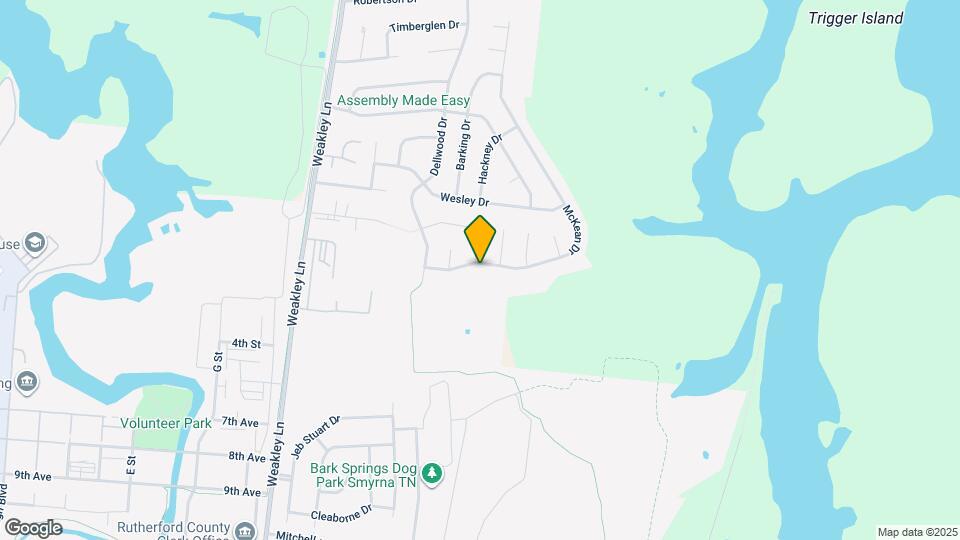528 McKean Dr Map and Location Details
