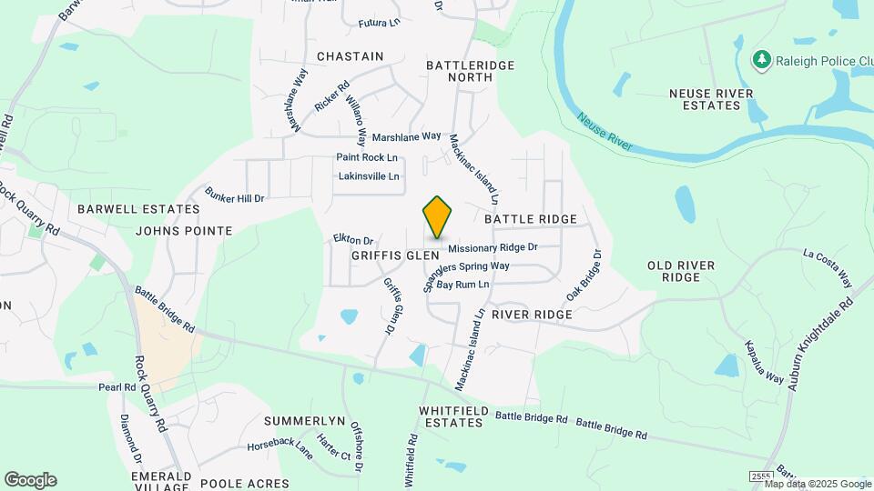 6907 Missionary Ridge Dr Map and Location Details