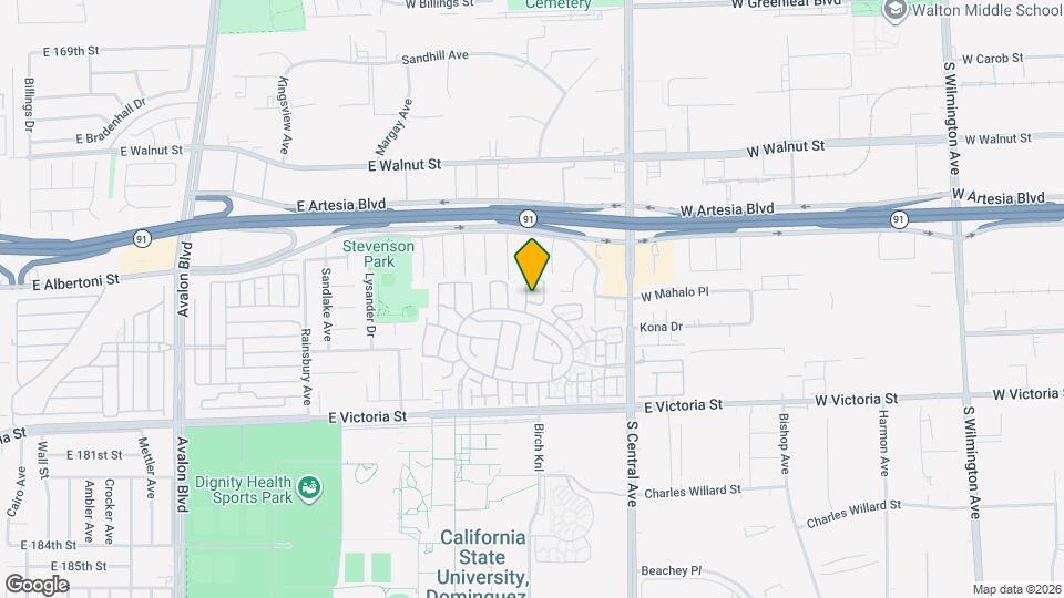 17540 Sagebrush Way Map and Location Details