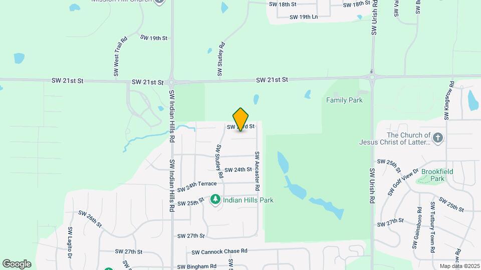7304 SW 23rd Ct Map and Location Details