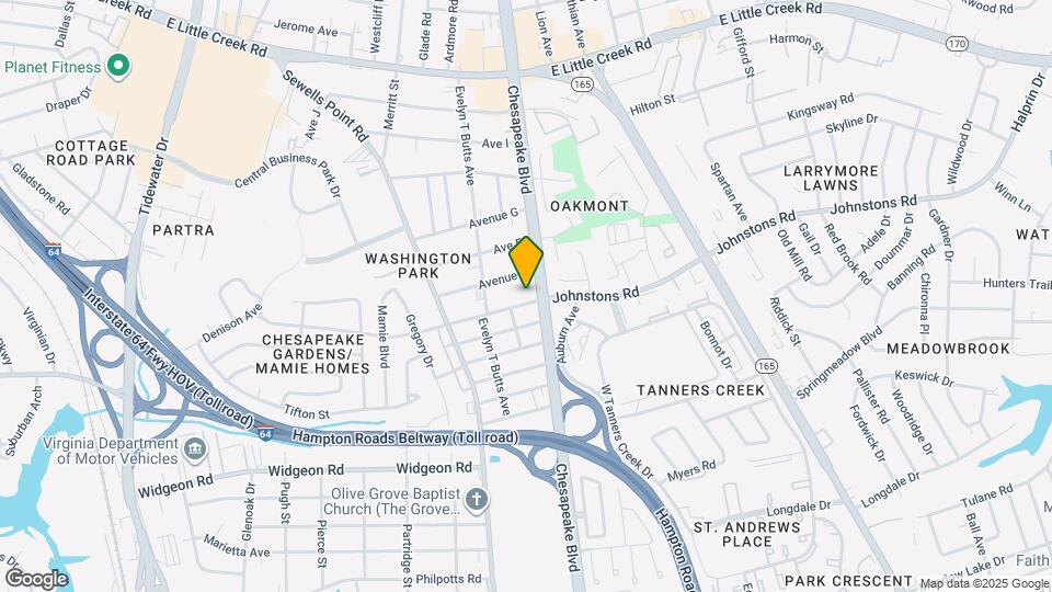 1084 Johnstons Rd Map and Location Details