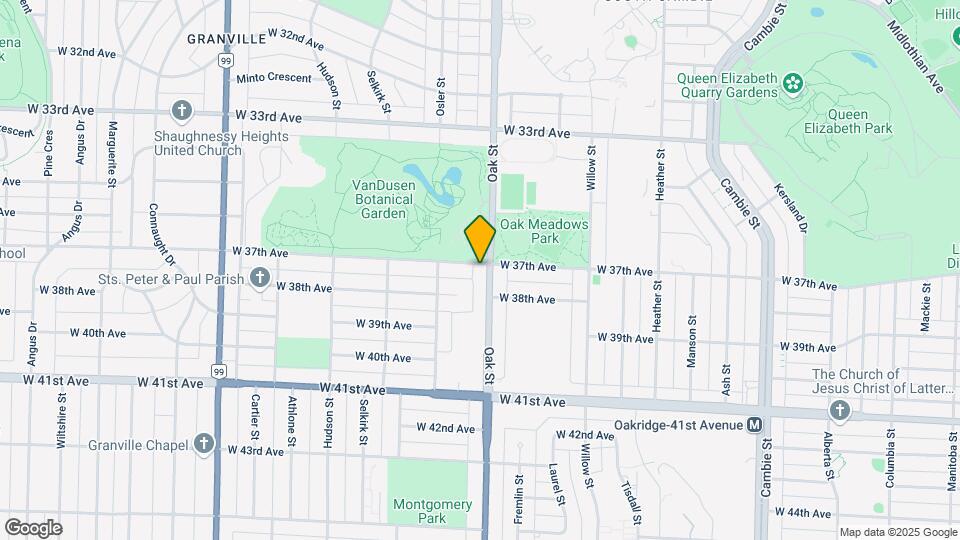 1006 W 37th Ave Map and Location Details