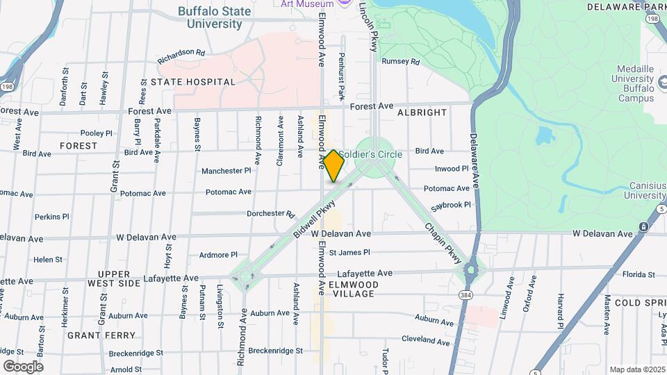 186 Bidwell Pkwy-Unit -3 Map and Location Details