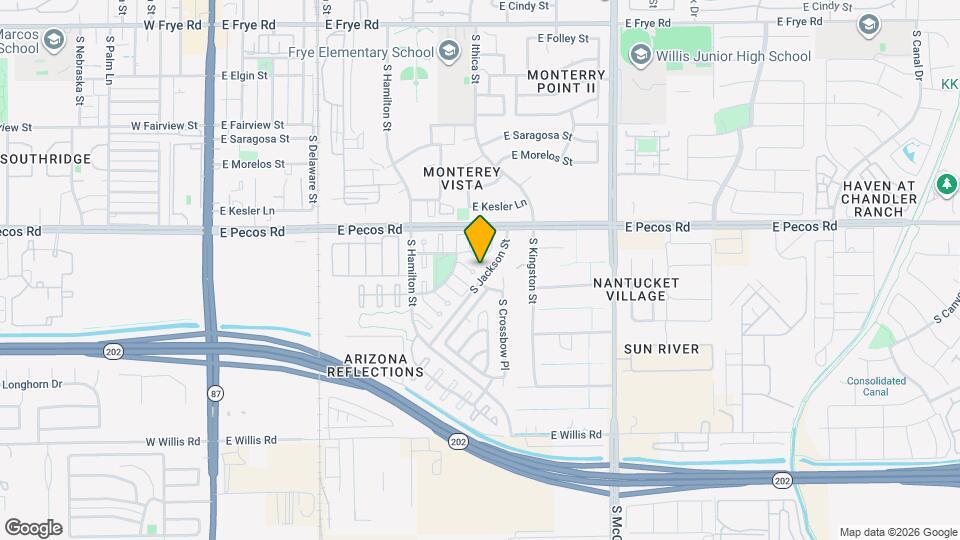 688 E Springfield Pl Mapa y Detalles de la Ubicación