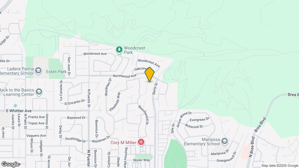 1446 Beechwood Dr Mapa y Detalles de la Ubicación