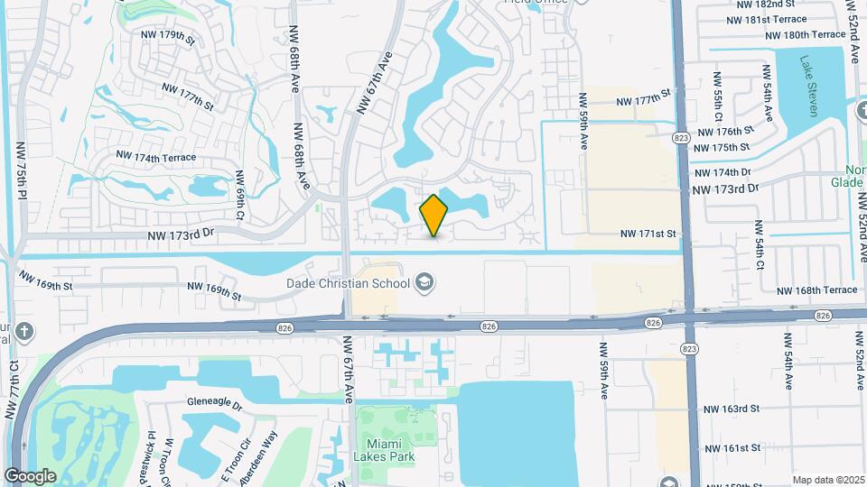 6326 NW 170th Terrace Map and Location Details