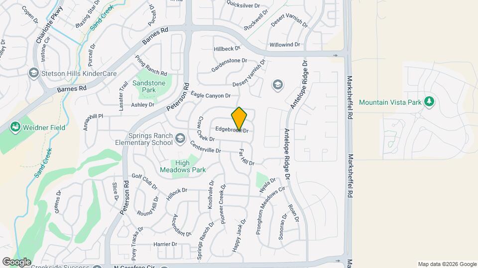 7335 Edgebrook Dr Mapa y Detalles de la Ubicación