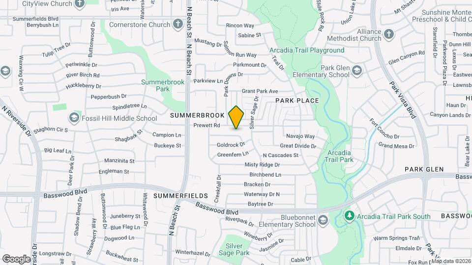 4653 Feathercrest Dr Map and Location Details