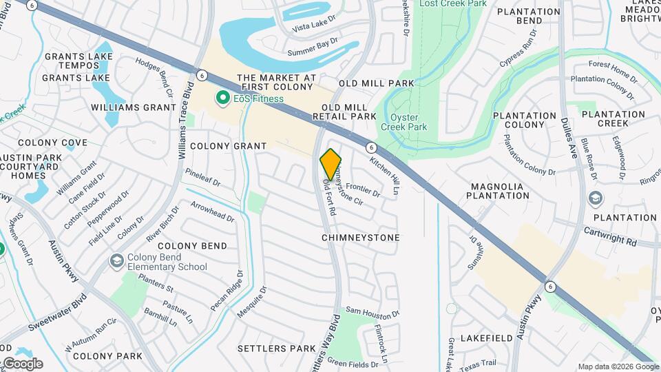 2627 Old Fort Rd Map and Location Details