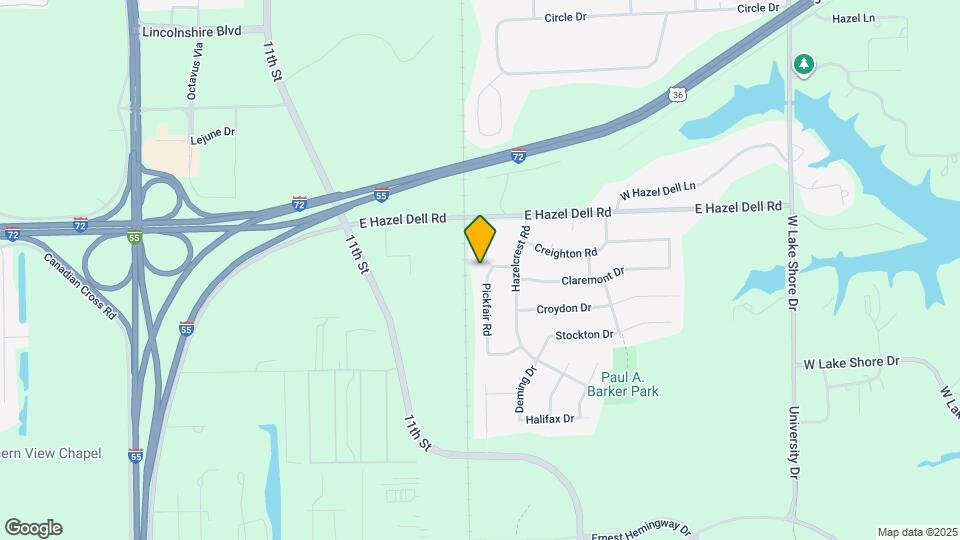 4103 Pickfair Rd Map and Location Details