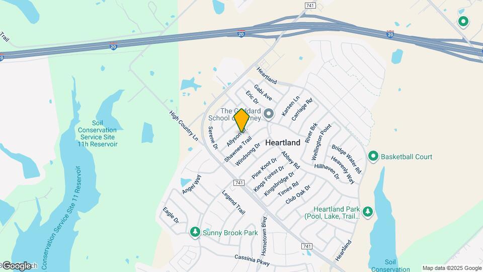 2026 Allyson Dr. Map and Location Details