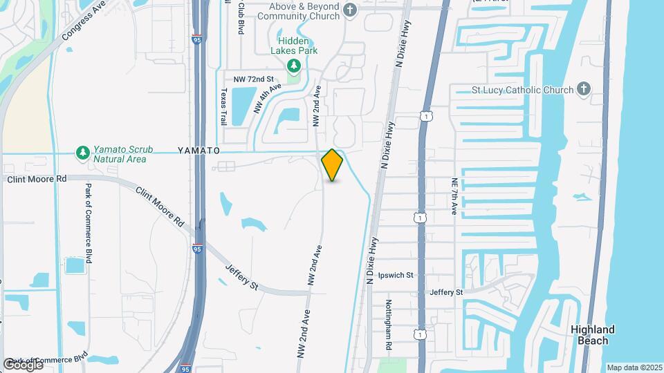 6400 NW 2nd Ave Map and Location Details