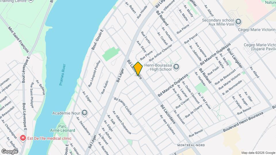 12096 Lacordaire Boul Map and Location Details