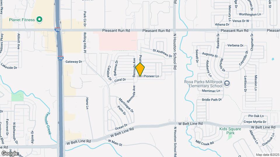 2720 Pioneer Ln Map and Location Details