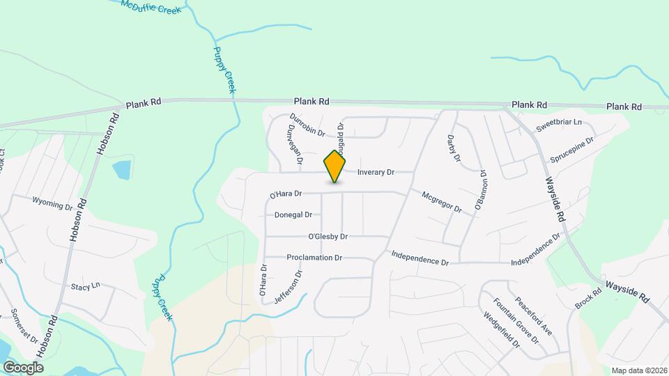 2428 O'Hara Dr Map and Location Details