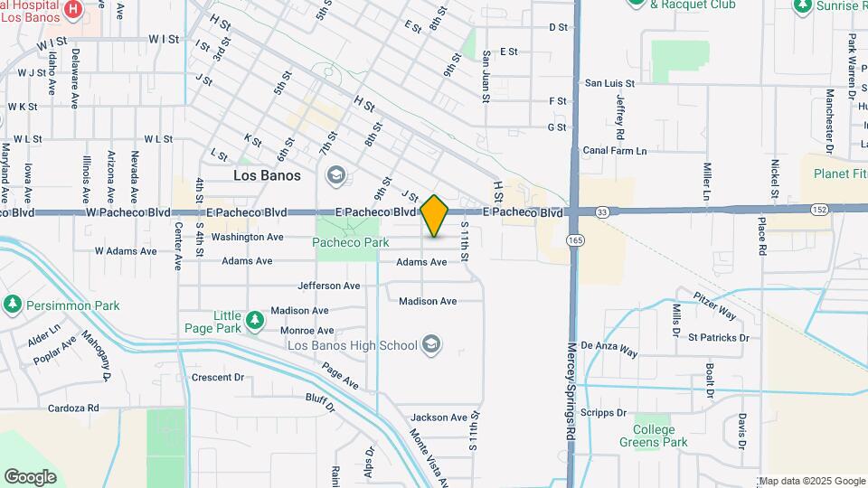 1015 Washington Ave Map and Location Details