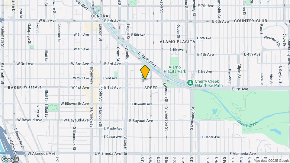 130 N Pearl St Map and Location Details
