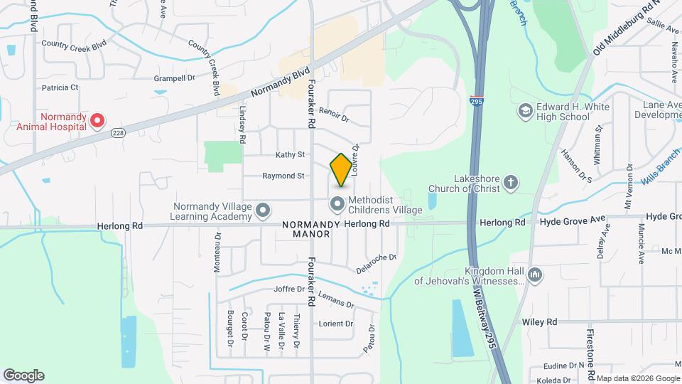 7911 Cecil St Map and Location Details