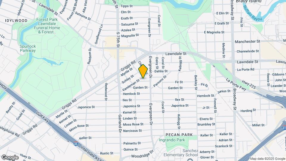 7126 Vandeman St Map and Location Details