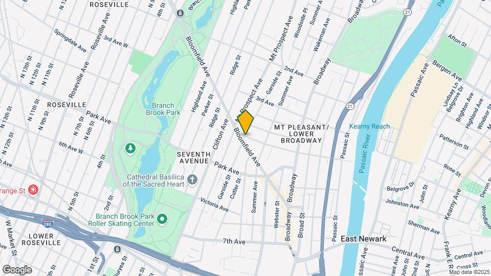 185 Garside St Mapa y Detalles de la Ubicación
