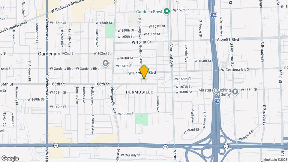 1165-1171 166th St Mapa y Detalles de la Ubicación