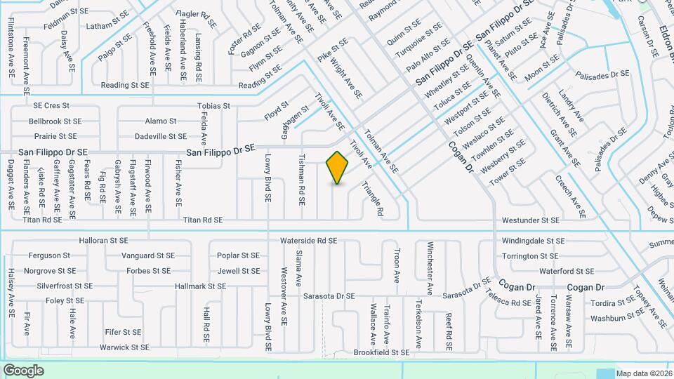 2973 Polaris Ave SE Map and Location Details