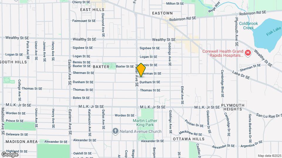 1215 Dunham St SE Map and Location Details