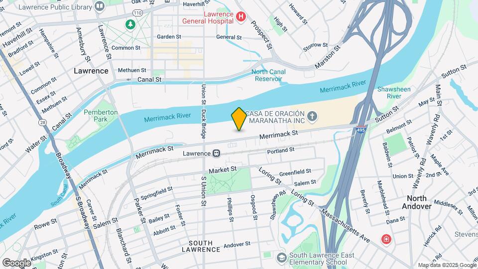 Riverwalk Lofts Map and Location Details