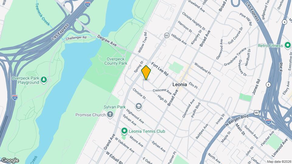 140 Prospect St Map and Location Details