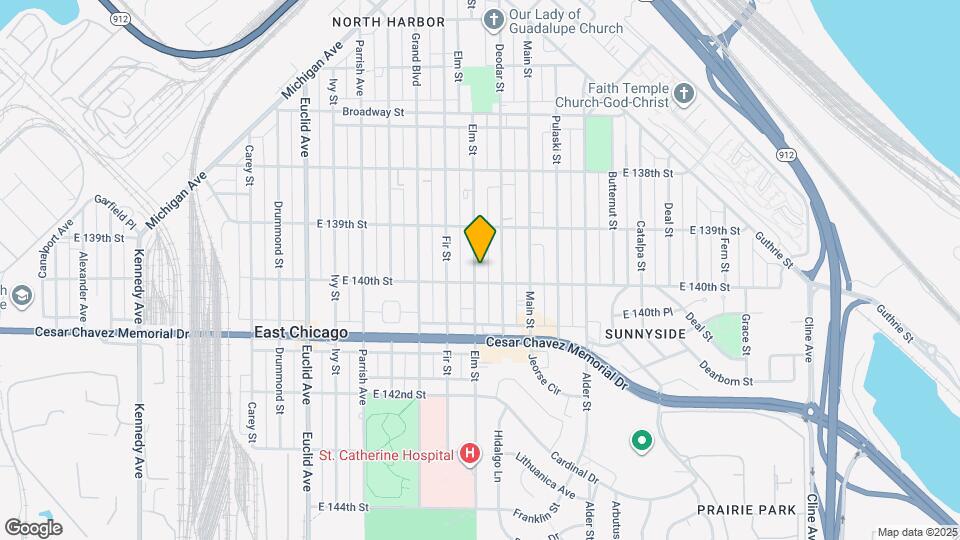 3927 Elm St Map and Location Details