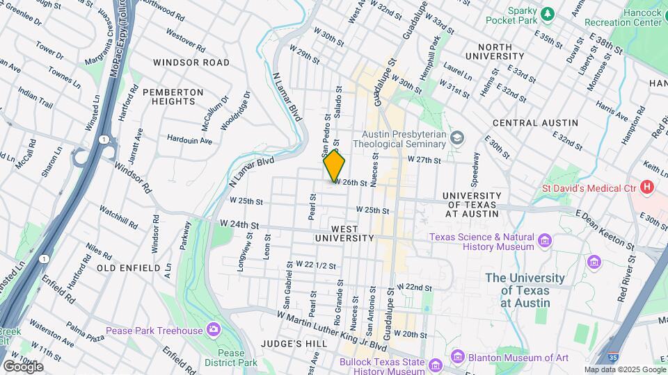 709 W 26th St Mapa y Detalles de la Ubicación