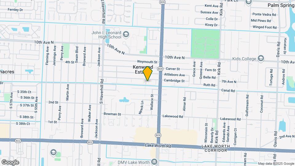 4603 Lexington Ave Map and Location Details