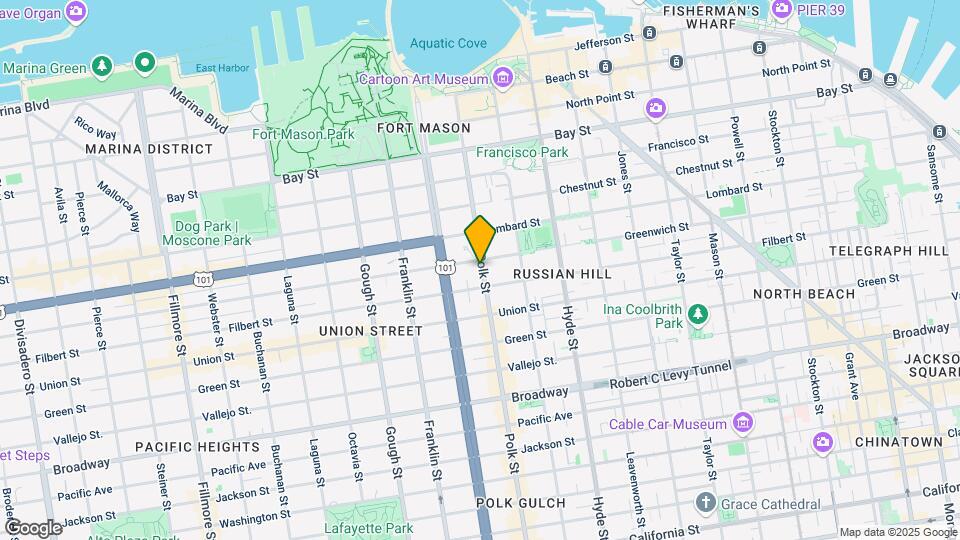2557-2567 Polk St Map and Location Details