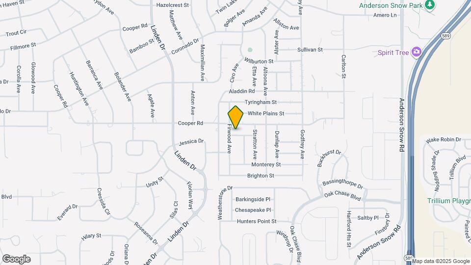 13389 Dunbar St Map and Location Details