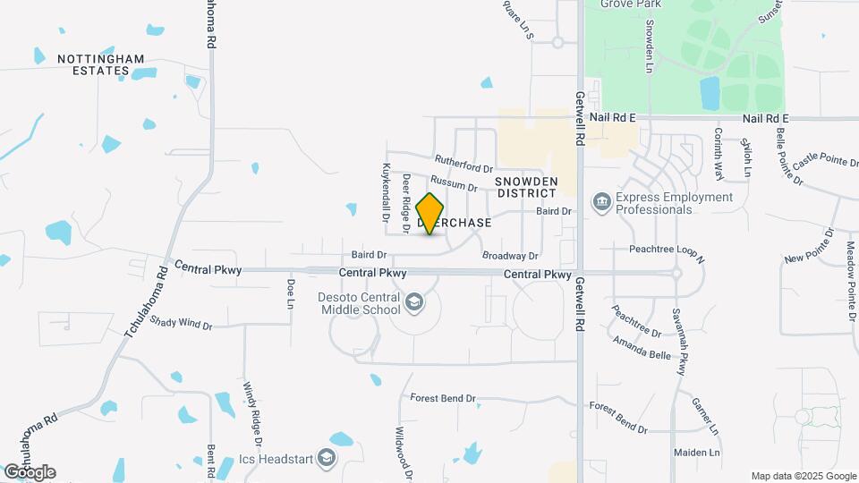 2605 Hunters Pointe Dr Map and Location Details