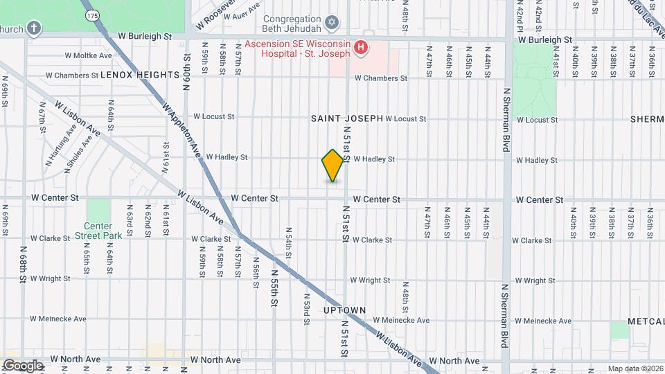 2720 N 52nd St Mapa y Detalles de la Ubicación