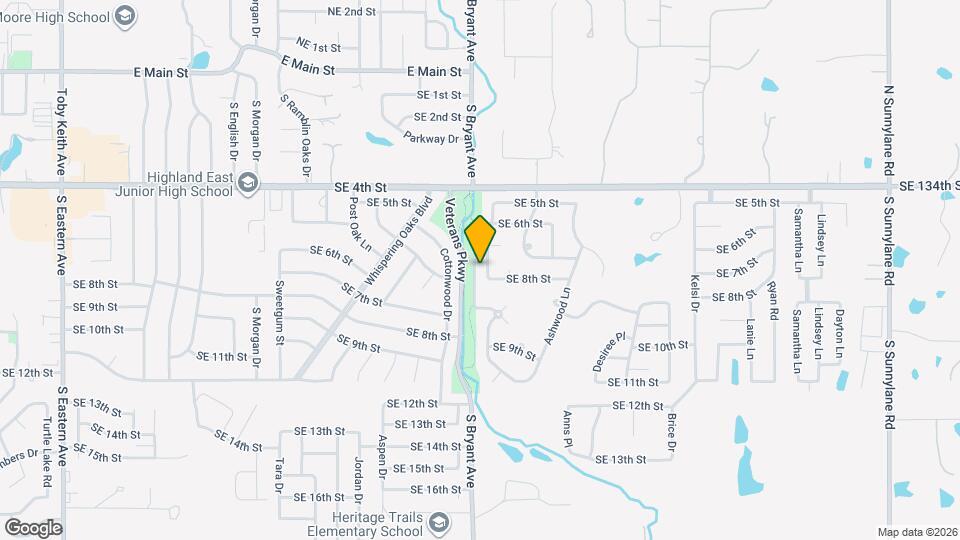 809 Beechwood Way Map and Location Details