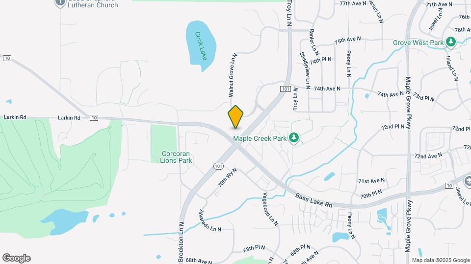 Havenwood of Maple Grove- Senior 55+ Map and Location Details