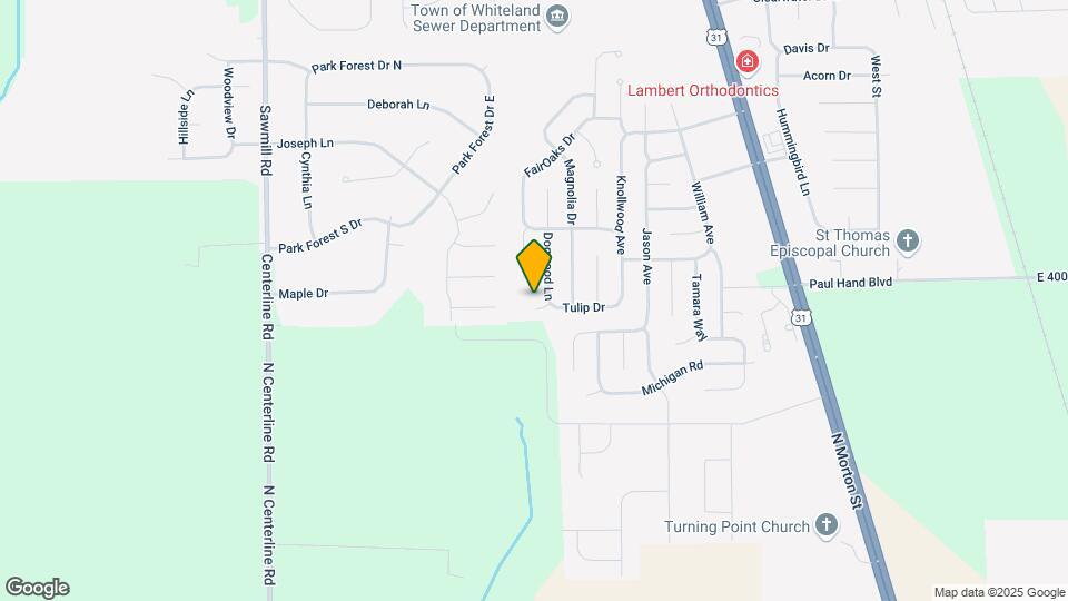 1582 Tulip Ct Map and Location Details