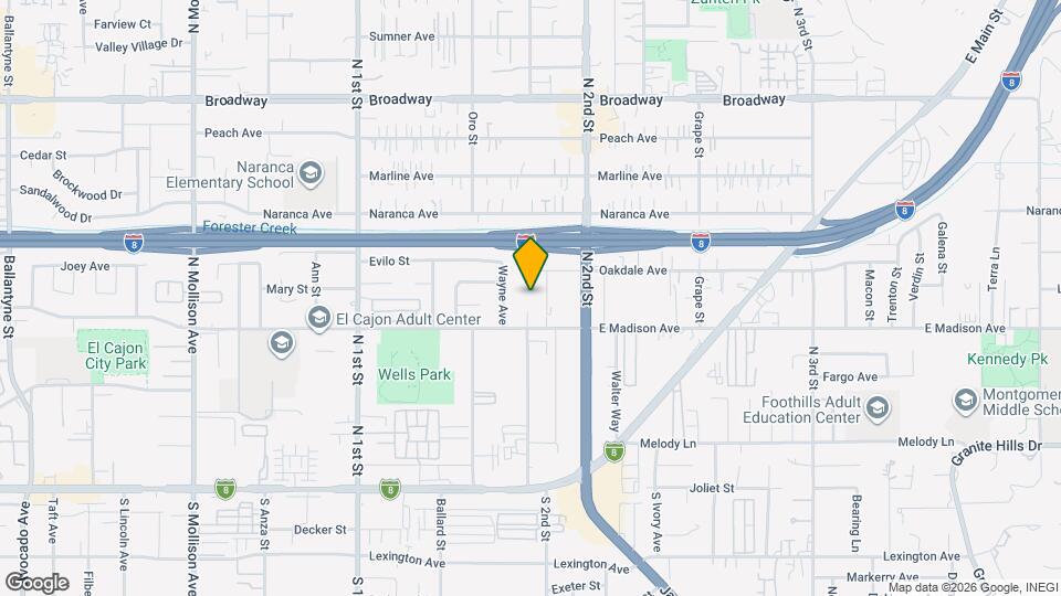 514 Shady Ln Map and Location Details