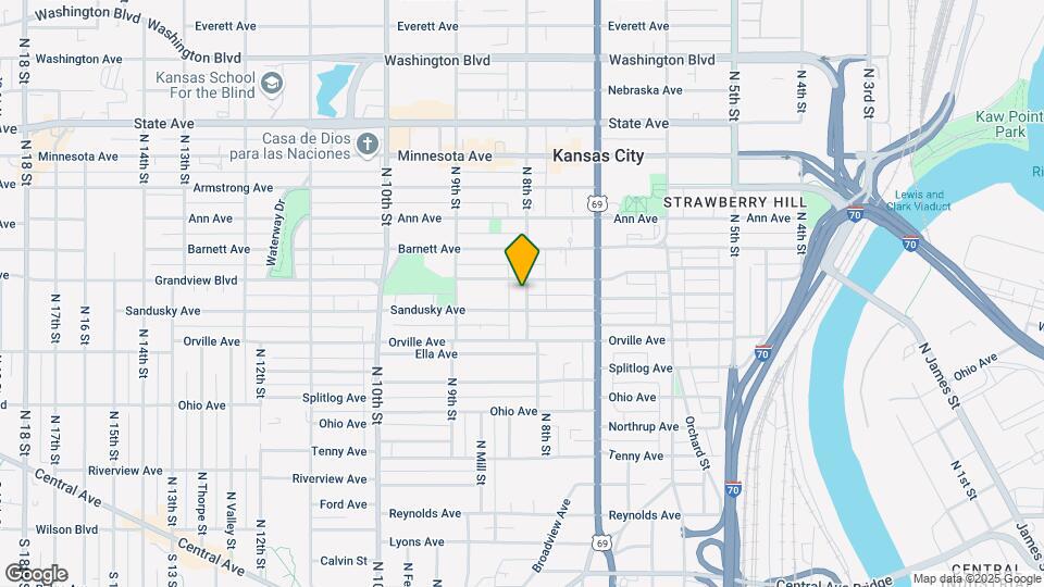 508 N 8th St Mapa y Detalles de la Ubicación