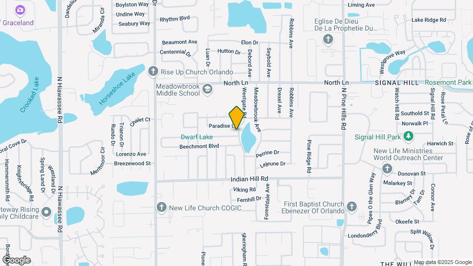 5825 Forest Grove Blvd Map and Location Details