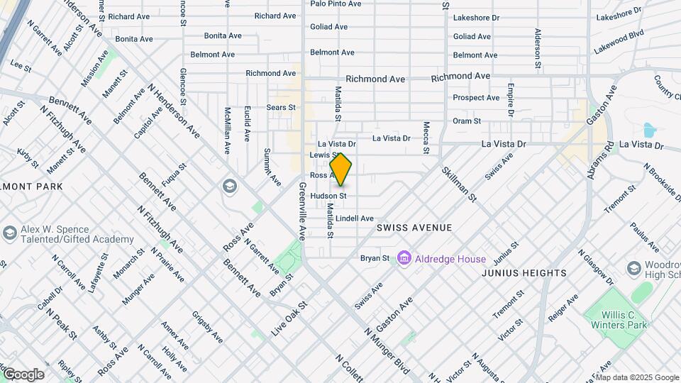 5715 Hudson St Mapa y Detalles de la Ubicación