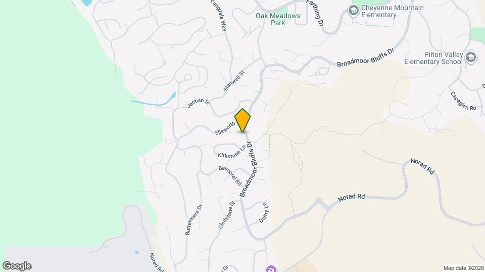 5440 Broadmoor Bluffs Dr Map and Location Details